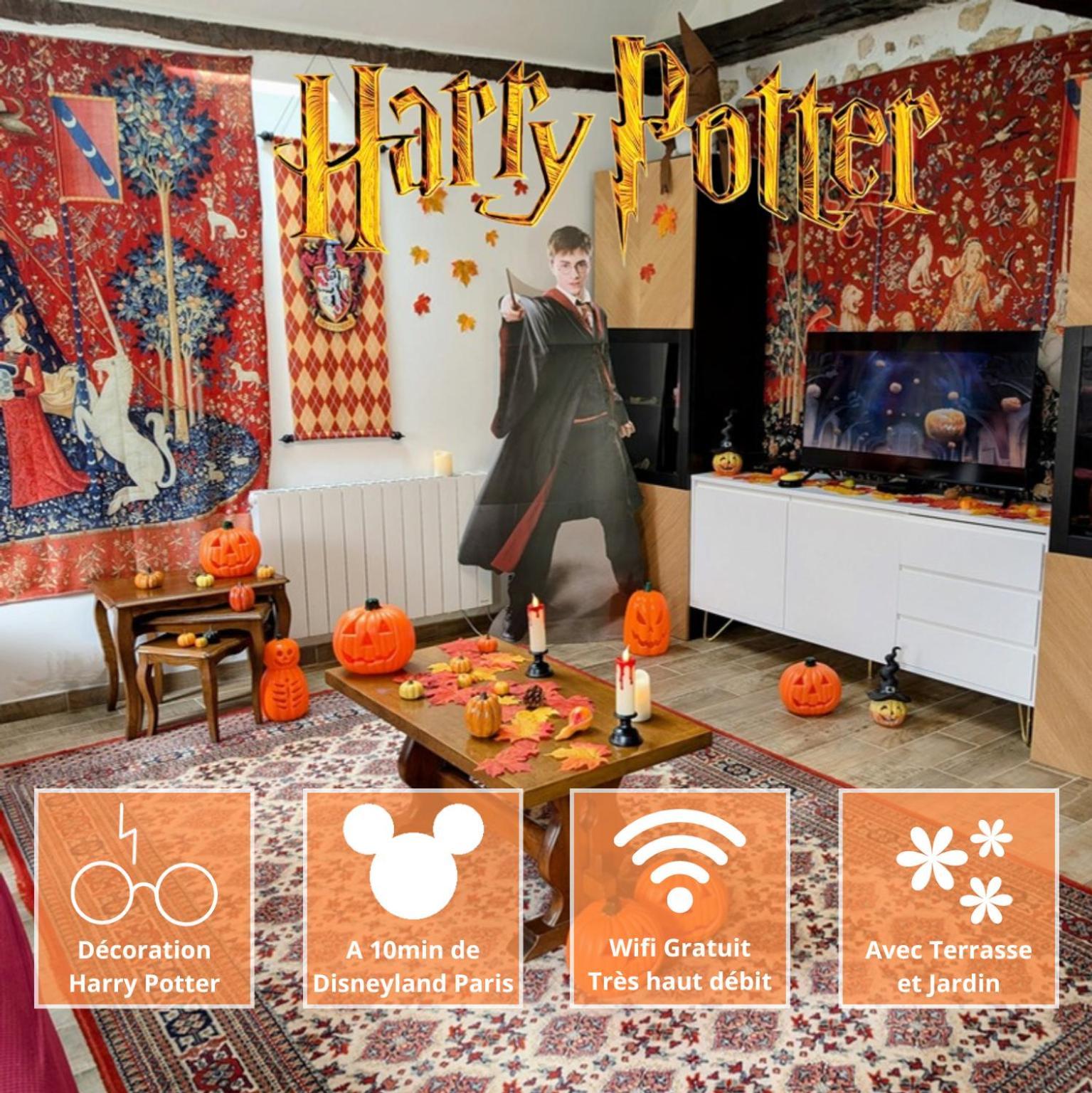 La Demeure Des Maraudeurs -10Min Disney-Jardin & Bbq Villiers-sur-Morin Extérieur photo